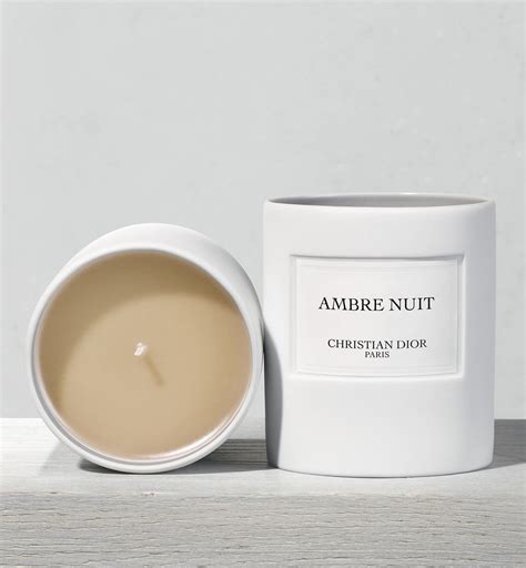 christian dior ambre nuit candle